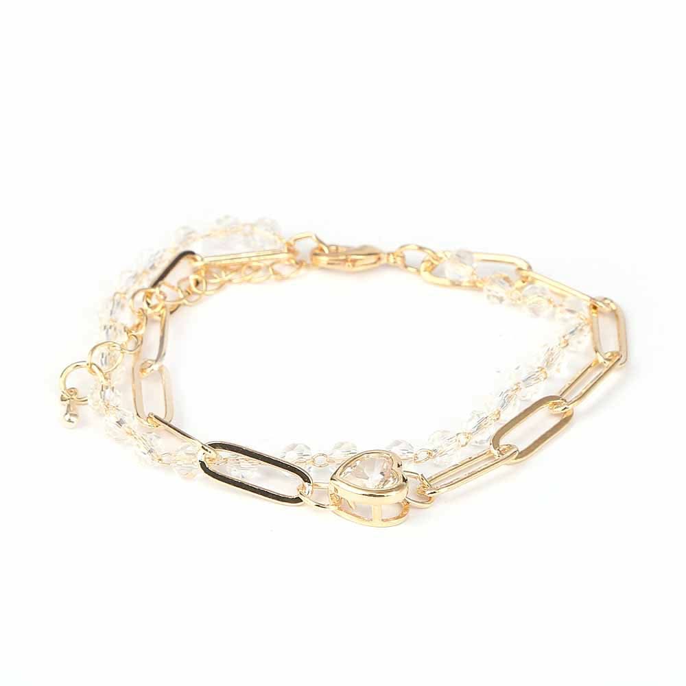 Women's Fancy Bracelet - Golden, Women, Bangles & Bracelets, Chase Value, Chase Value
