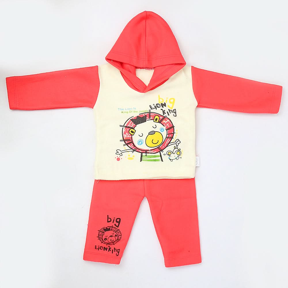 Newborn Boy Full Sleeves Polar Suit - Pink, Kids, NB Boys Sets And Suits, Chase Value, Chase Value