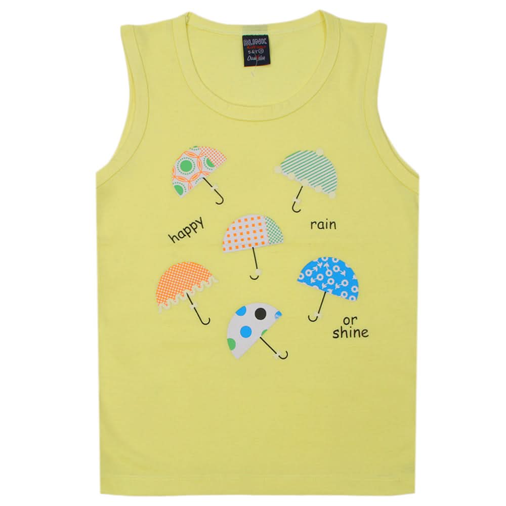 Girls Sando - Lemon, Girls T-Shirts, Chase Value, Chase Value