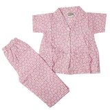 Girls Half Sleeves Sleeping Suit - Baby Pink, Kids, Girls Sets And Suits, Chase Value, Chase Value