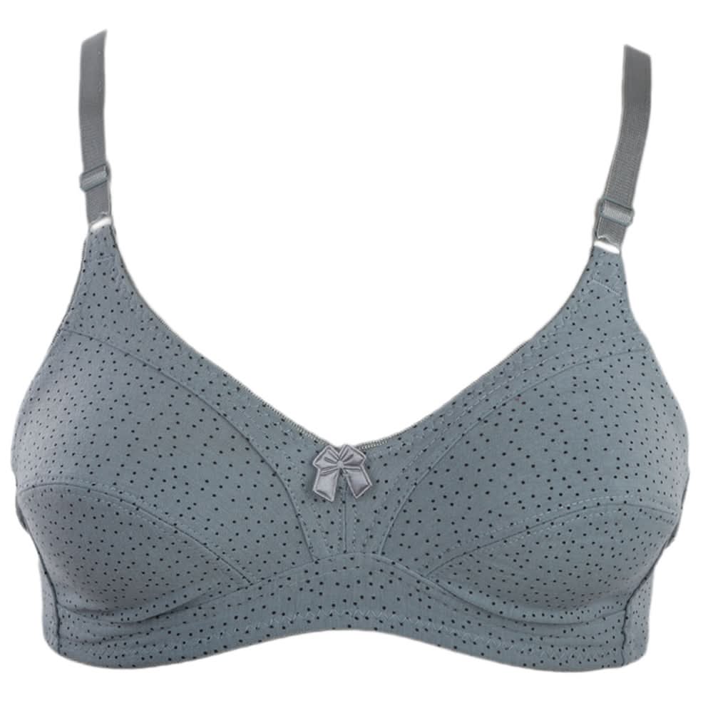 Women's Cotton Bra - Steel Blue, Women, Bras, Chase Value, Chase Value
