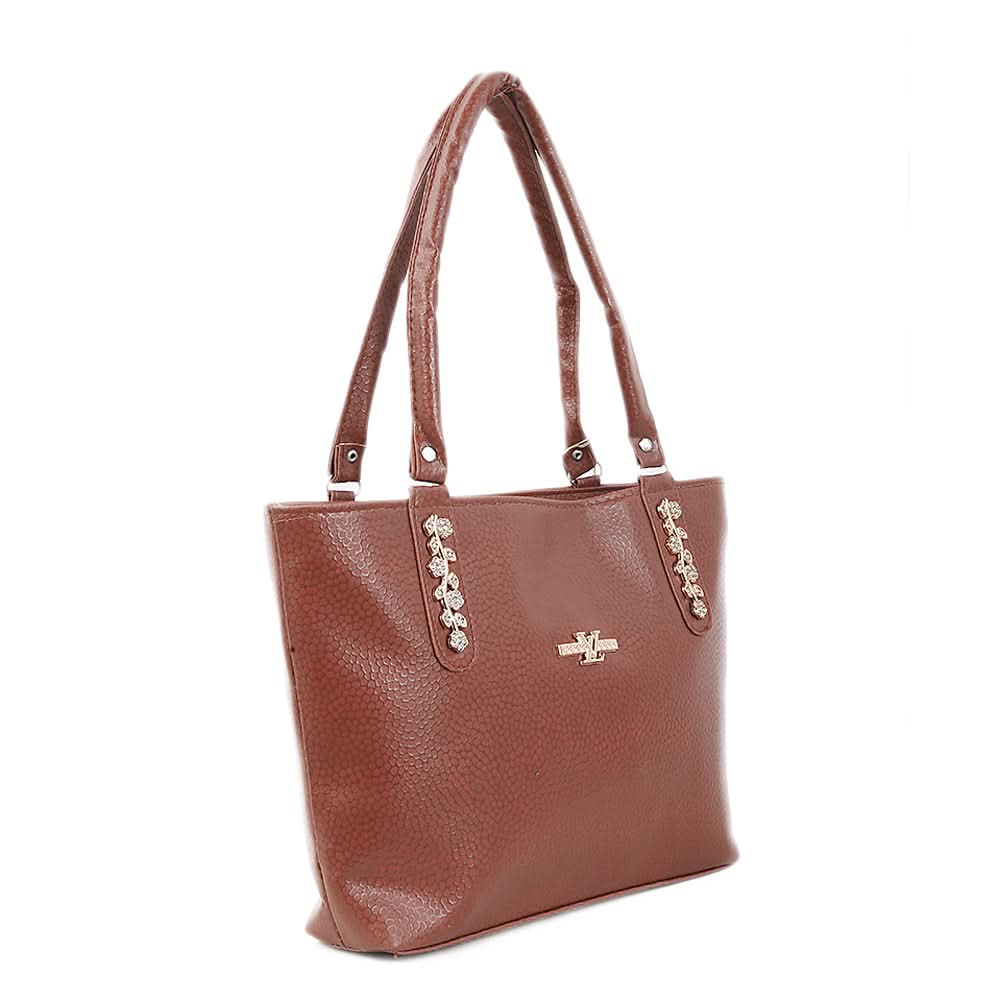 Women's Handbag (2814) -L Brown, Women, Bags, Chase Value, Chase Value
