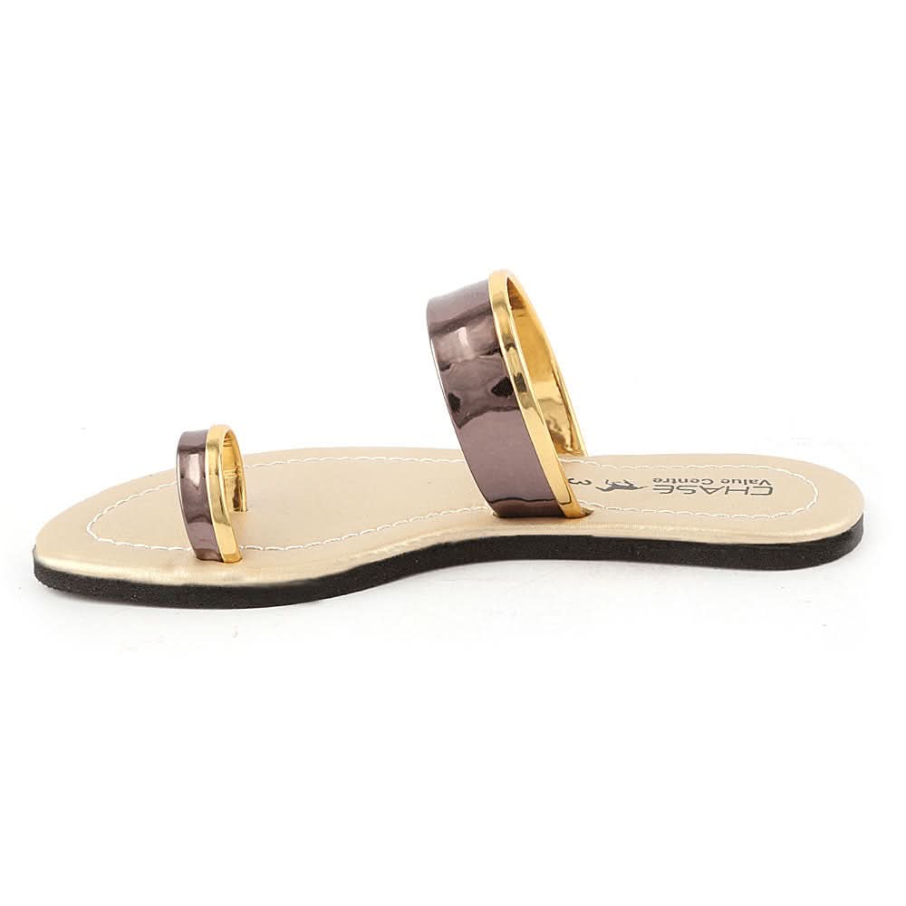 Girls Fancy Slippers 502-A - Golden, Kids, Girls Slippers, Chase Value, Chase Value