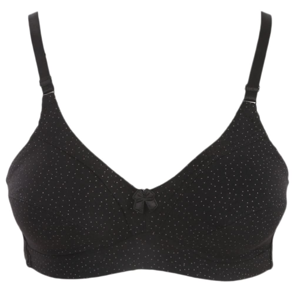 Women's Cotton Bra - Black, Women, Bras, Chase Value, Chase Value