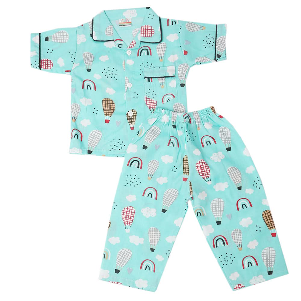 Girls Half Sleeves Sleeping Suit - Tiffany, Kids, Girls Sets And Suits, Chase Value, Chase Value