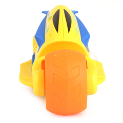 Friction Motorcycle Toy - Yellow - test-store-for-chase-value