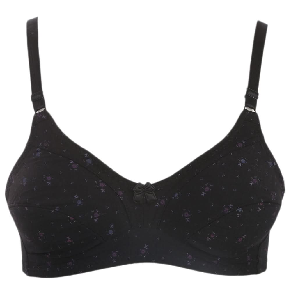 Women's Cotton Bra - Black, Women, Bras, Chase Value, Chase Value