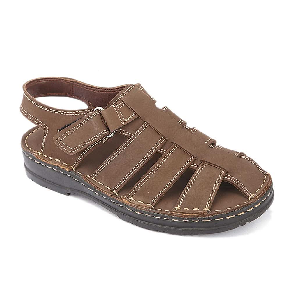 Men's Sandal (F-01) - Coffee, Men, Sandals, Chase Value, Chase Value