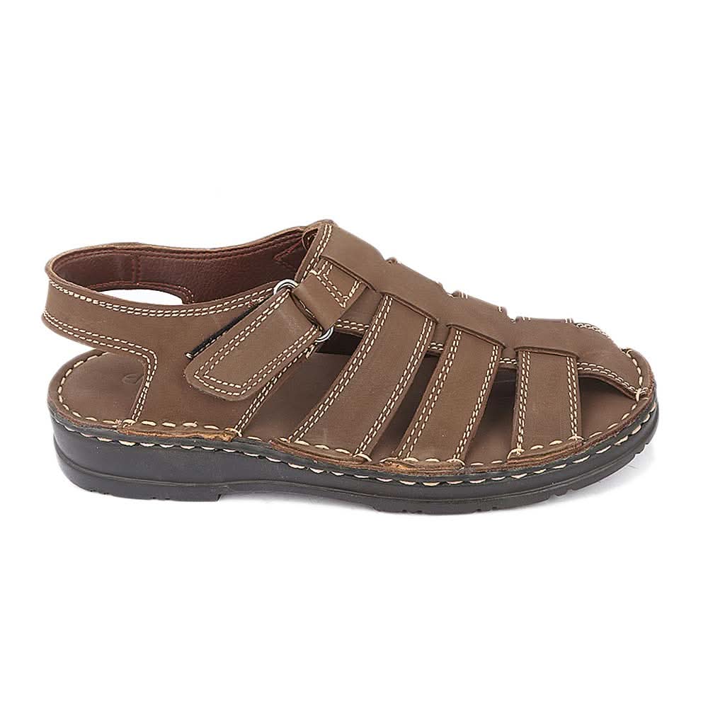 Men's Sandal (F-01) - Coffee, Men, Sandals, Chase Value, Chase Value