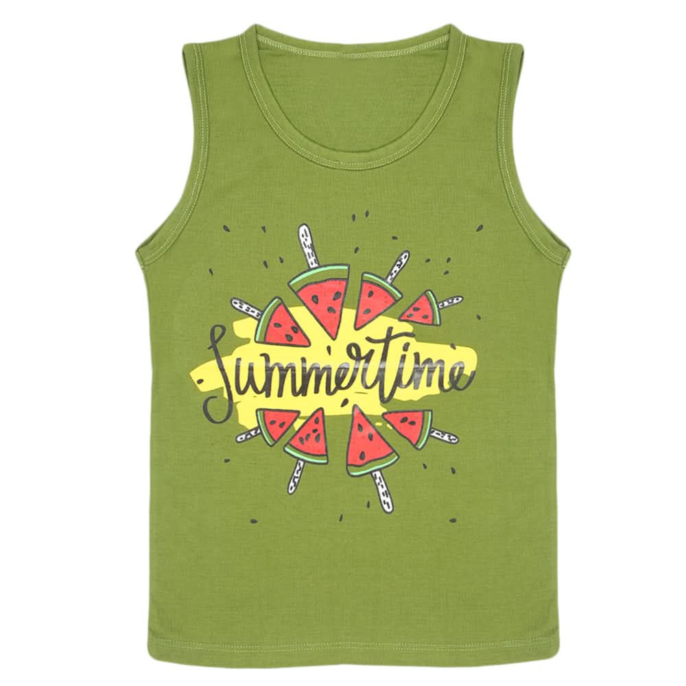 Girls Sando - Green, Girls T-Shirts, Chase Value, Chase Value