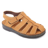Men's Sandal (F-01) - Mustard, Men, Sandals, Chase Value, Chase Value