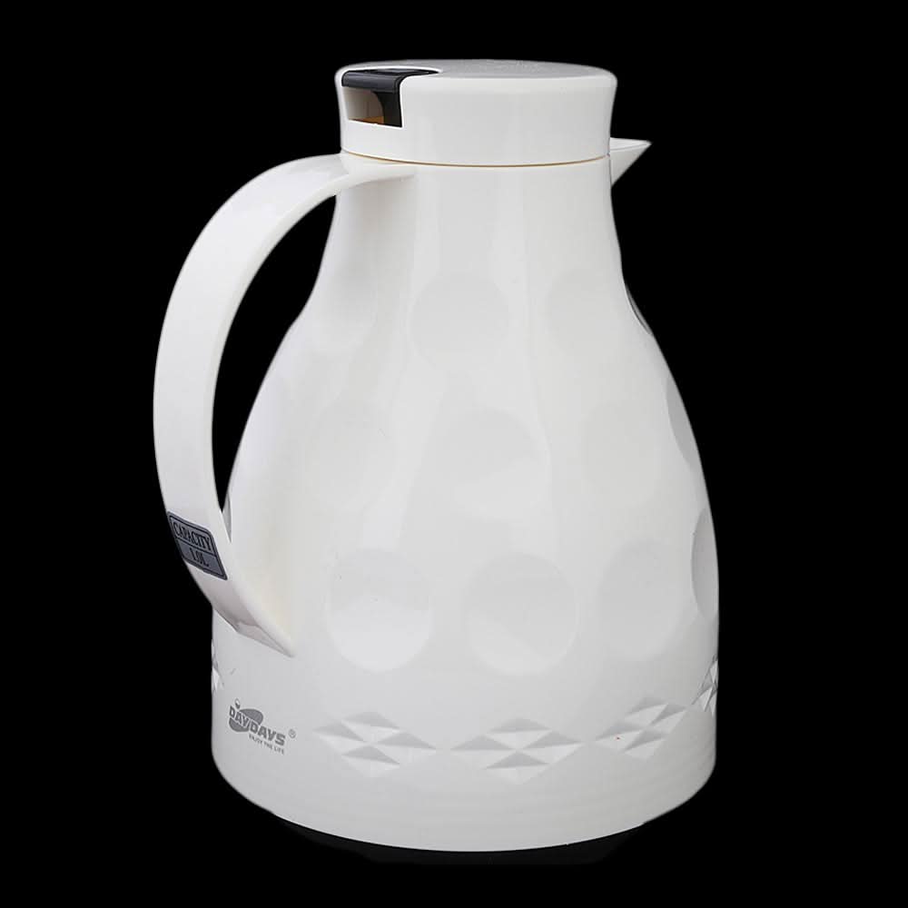 Day Days Vacuum Jug 1.0 Liters - White, Home & Lifestyle, Glassware & Drinkware, Chase Value, Chase Value
