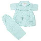 Girls Half Sleeves Sleeping Suit - Minte Green, Kids, Girls Sets And Suits, Chase Value, Chase Value
