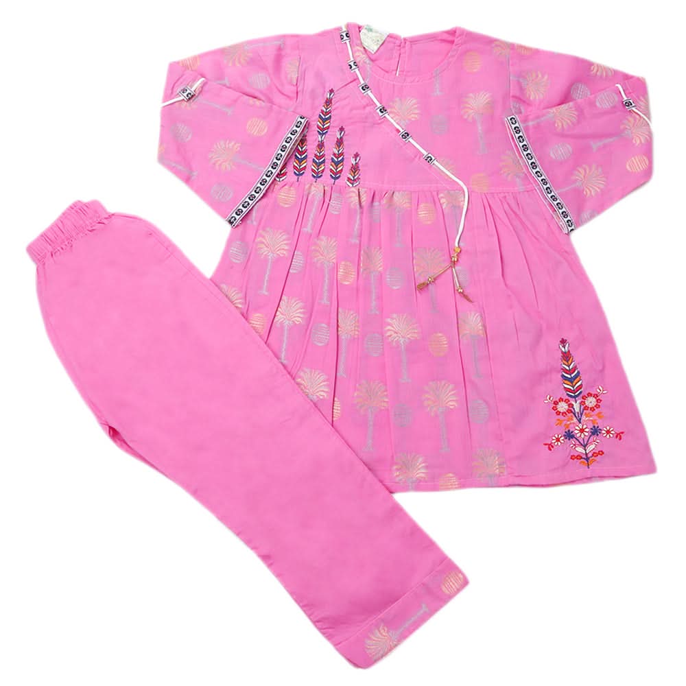 Girls Pajama Suit - Pink, Kids, Girls Sets And Suits, Chase Value, Chase Value