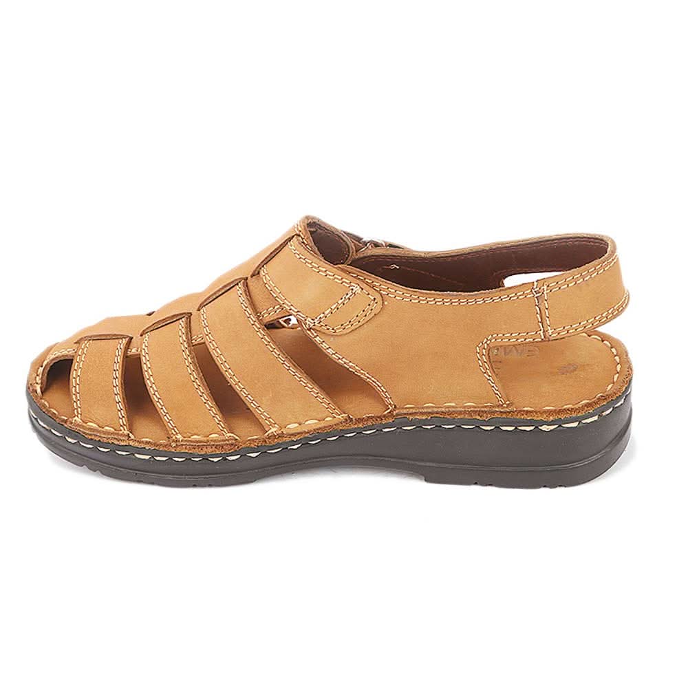 Men's Sandal (F-01) - Mustard, Men, Sandals, Chase Value, Chase Value