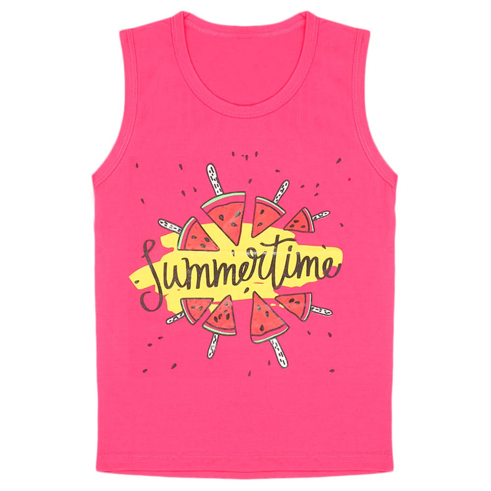Girls Sando - Dark Pink, Girls T-Shirts, Chase Value, Chase Value