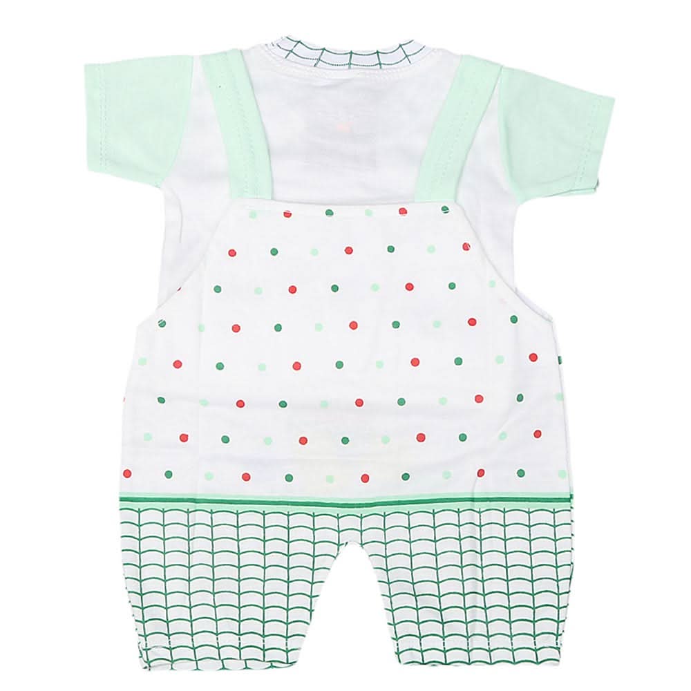 Newborn Boys Romper - Cyan, Kids, NB Boys Rompers, Chase Value, Chase Value
