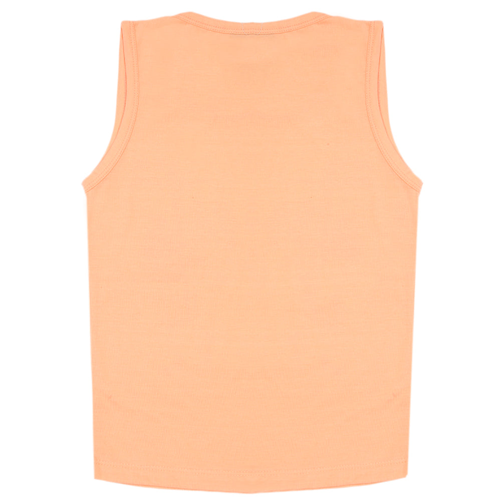 Girls Sando - Peach, Girls T-Shirts, Chase Value, Chase Value