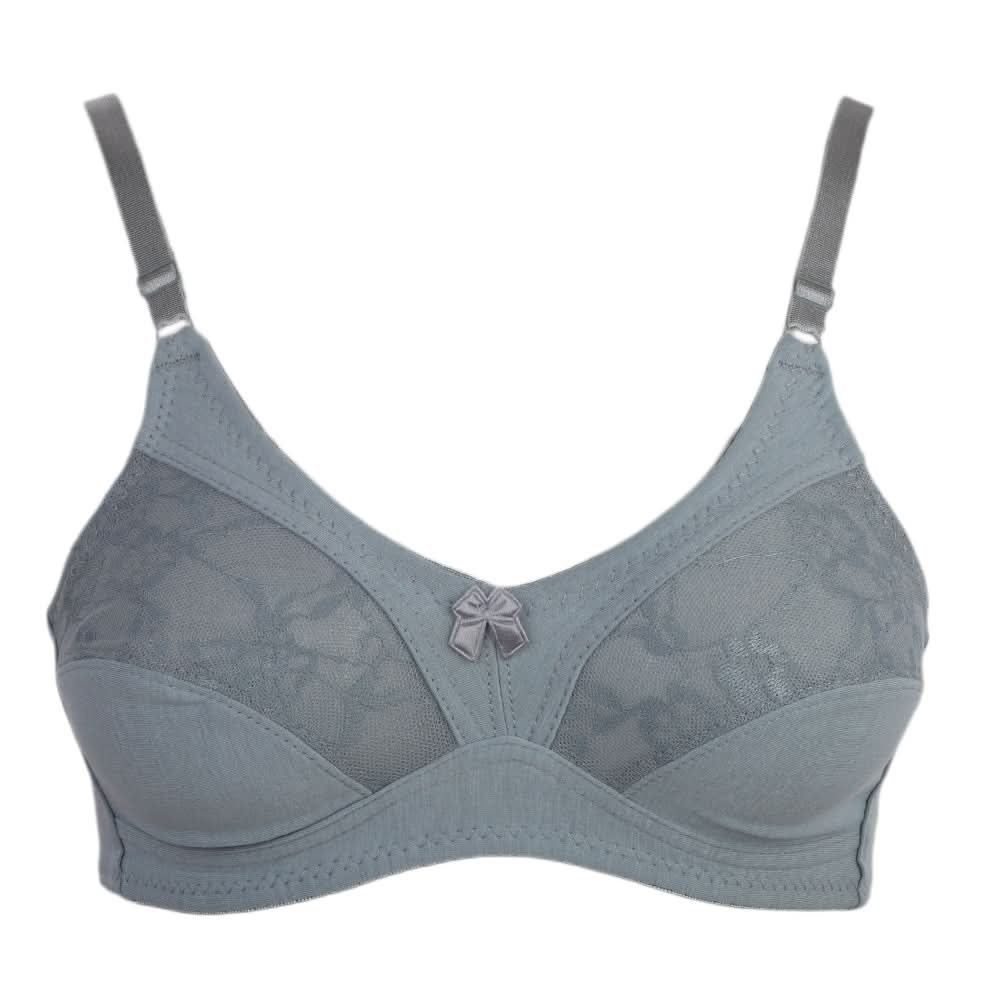 Women's Cotton Bra - Steel Blue, Women, Bras, Chase Value, Chase Value