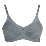 Women's Cotton Bra - Steel Blue, Women, Bras, Chase Value, Chase Value