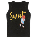 Girls Sando - Black, Girls T-Shirts, Chase Value, Chase Value