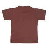 Boys Half Sleeves T-Shirt - Brown, Kids, Boys T-Shirts, Chase Value, Chase Value