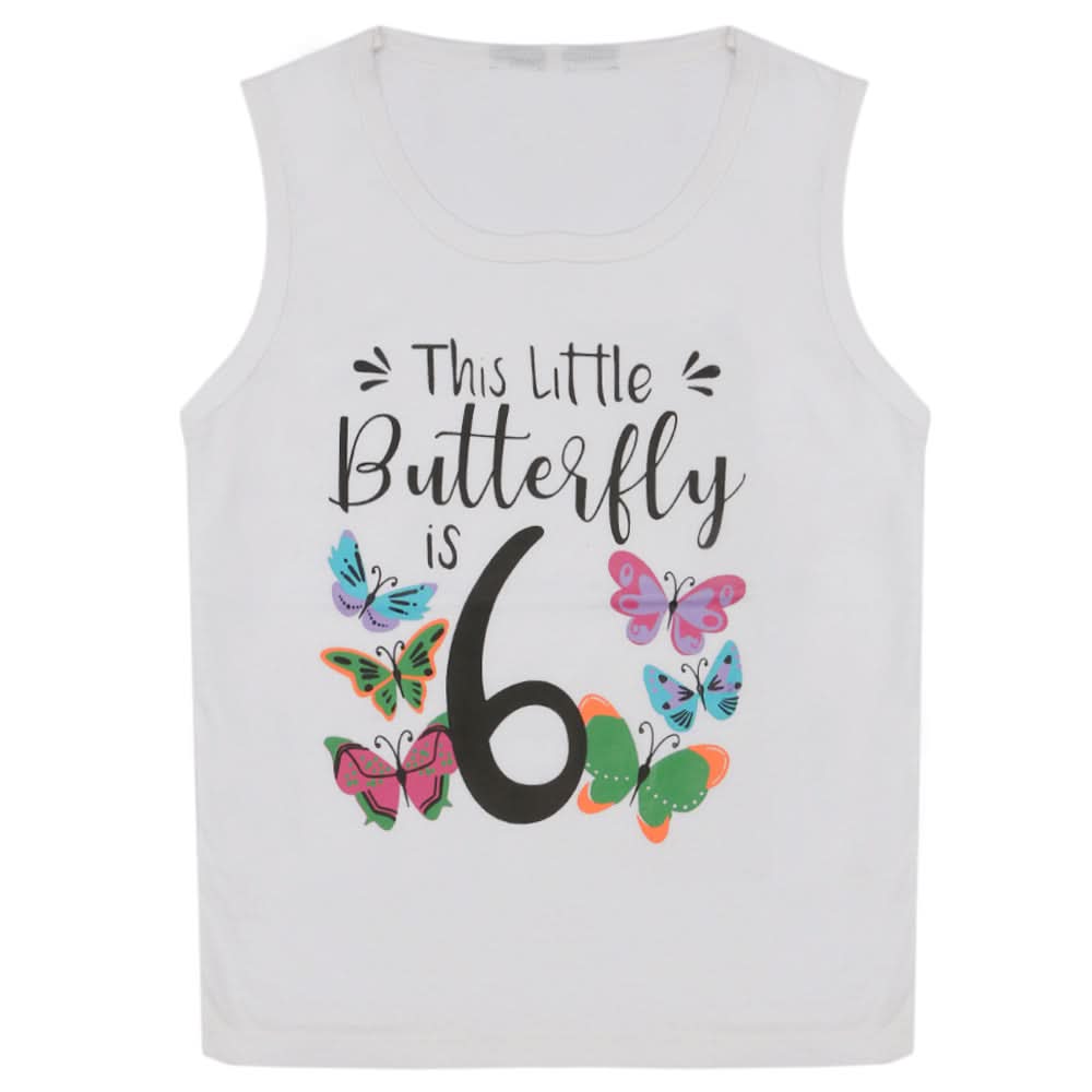 Girls Sando - White, Girls T-Shirts, Chase Value, Chase Value