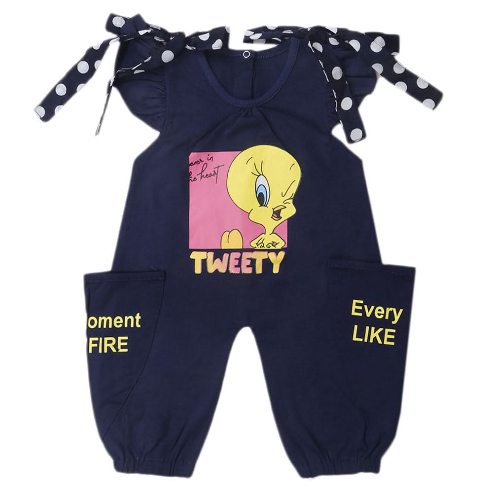 Girls Jump Suit - Navy Blue, Kids, Girls Sets And Suits, Chase Value, Chase Value