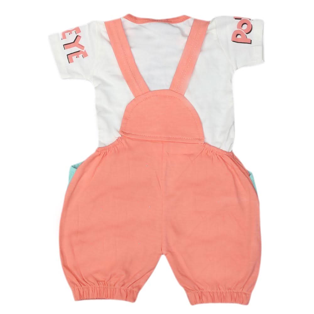 Newborn Boys Romper - Peach, Kids, NB Boys Rompers, Chase Value, Chase Value