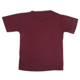 Boys Half Sleeves T-Shirt - Maroon, Kids, Boys T-Shirts, Chase Value, Chase Value