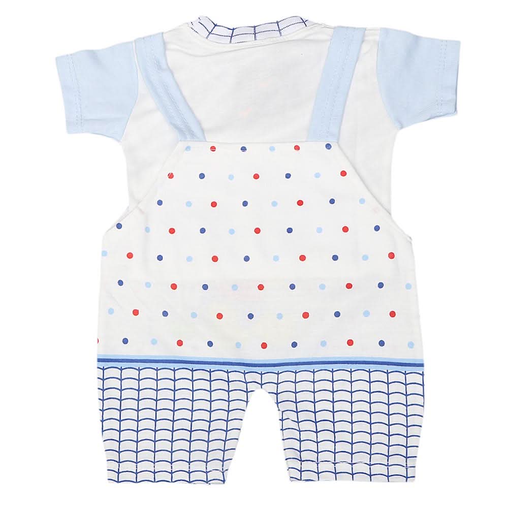 Newborn Boys Romper - Blue, Kids, NB Boys Rompers, Chase Value, Chase Value