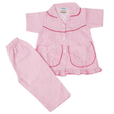 Girls Half Sleeves Sleeping Suit - Pink, Kids, Girls Sets And Suits, Chase Value, Chase Value