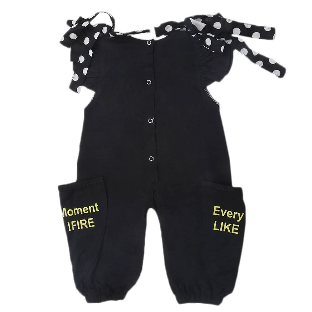 Girls Jump Suit - Black, Kids, Girls Sets And Suits, Chase Value, Chase Value