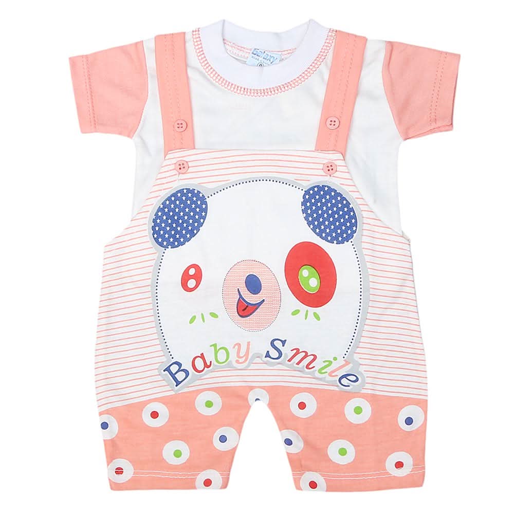 Newborn Boys Romper - Peach, Kids, NB Boys Rompers, Chase Value, Chase Value