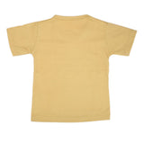 Boys Half Sleeves T-Shirt - Mustard, Kids, Boys T-Shirts, Chase Value, Chase Value