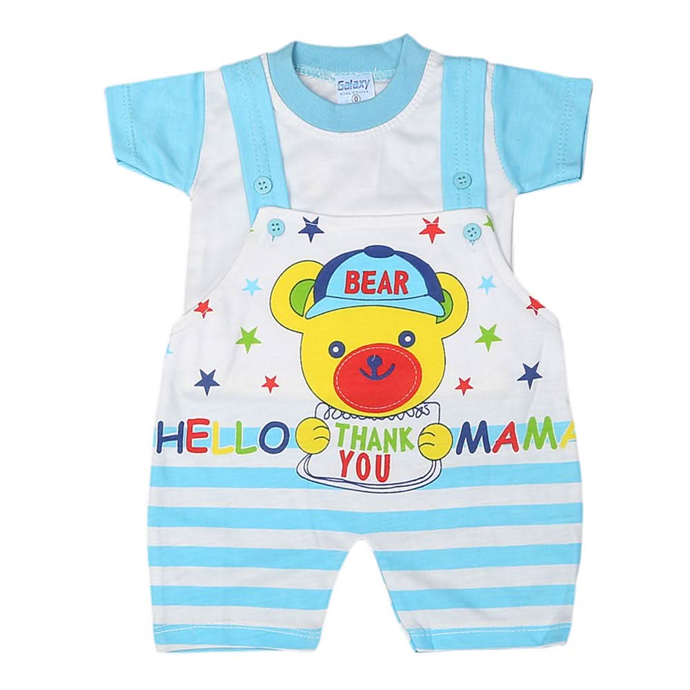 Newborn Boys Romper - Blue, Kids, NB Boys Rompers, Chase Value, Chase Value