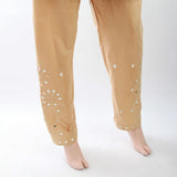 Women's Trouser With Mirror - Beige, Women, Pants & Tights, Chase Value, Chase Value