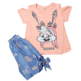 Girls Pajama Suit - Peach, Kids, Girls Sets And Suits, Chase Value, Chase Value