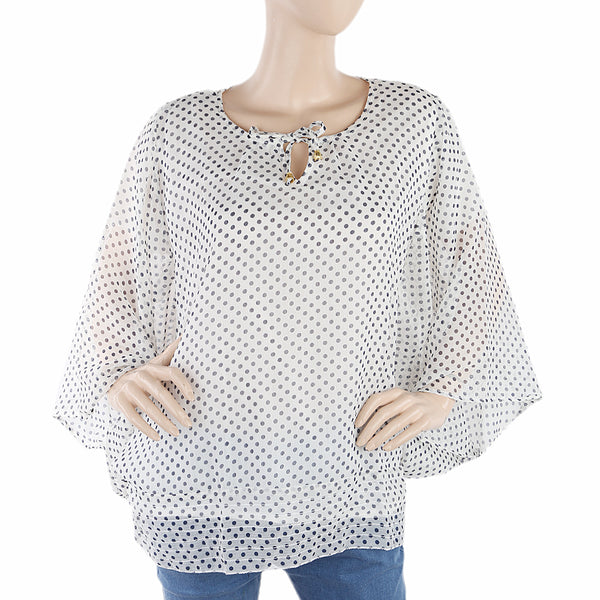 Women's Western Top Poncho Style - Navy Blue, Women, T-Shirts And Tops, Chase Value, Chase Value