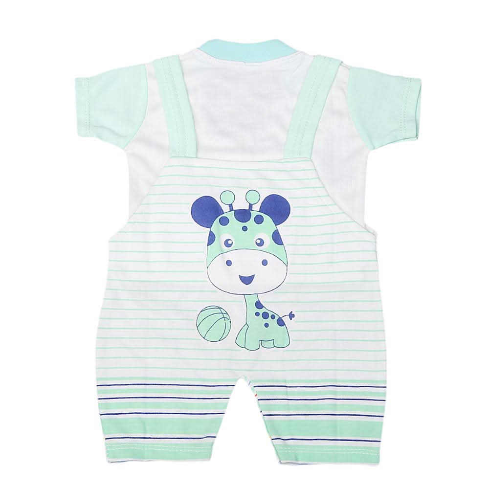 Newborn Boys Romper - Cyan, Kids, NB Boys Rompers, Chase Value, Chase Value