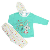 Newborn Boys Full Sleeves Suit - Sea Green, Newborn Boys Sets & Suits, Chase Value, Chase Value
