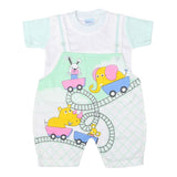 Newborn Boys Romper - Cyan, Kids, NB Boys Rompers, Chase Value, Chase Value
