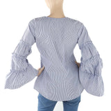 Women's Embroidery Western Top - Navy Blue, Women, T-Shirts And Tops, Chase Value, Chase Value