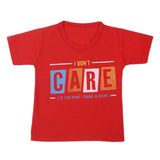 Boys Half Sleeves T-Shirt - Red, Kids, Boys T-Shirts, Chase Value, Chase Value