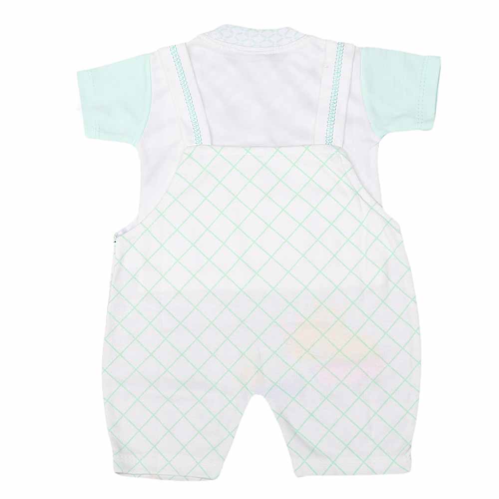 Newborn Boys Romper - Cyan, Kids, NB Boys Rompers, Chase Value, Chase Value