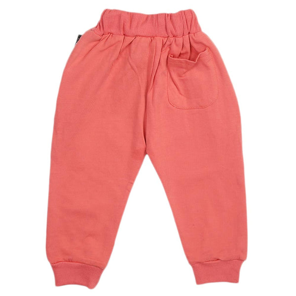 Girls Terry Trouser - T-Pink, Girls Tights Leggings & Pajama, Chase Value, Chase Value