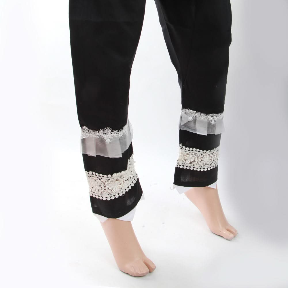 Women's Net Trouser - Black, Women, Pants & Tights, Chase Value, Chase Value