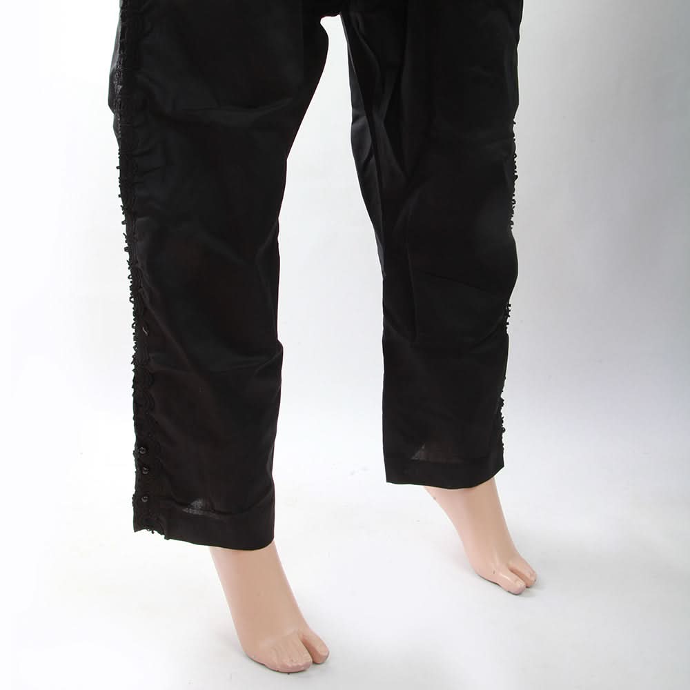 Women's Side Lace Trouser - Black, Women, Pants & Tights, Chase Value, Chase Value