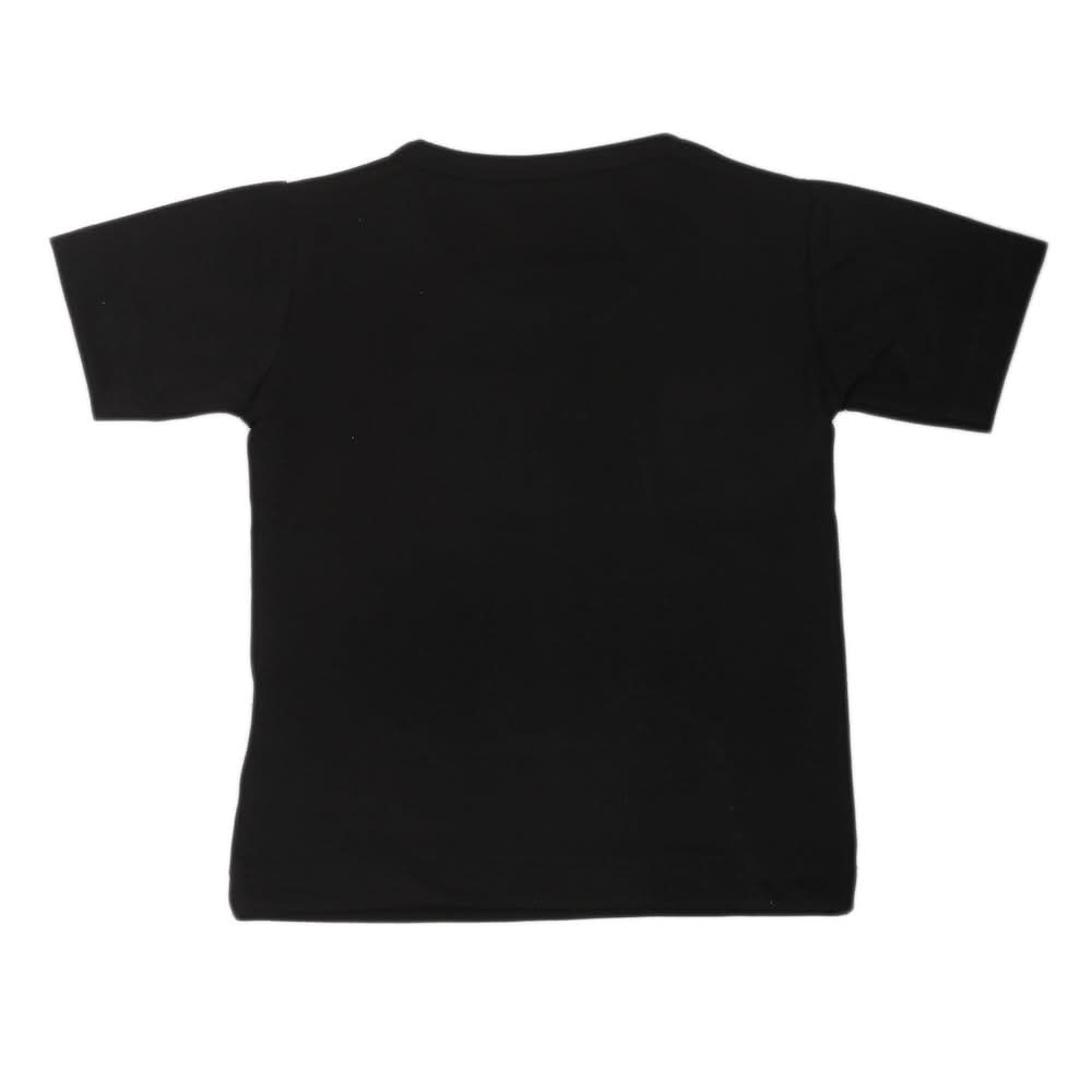 Boys Half Sleeves T-Shirt - Black, Kids, Boys T-Shirts, Chase Value, Chase Value
