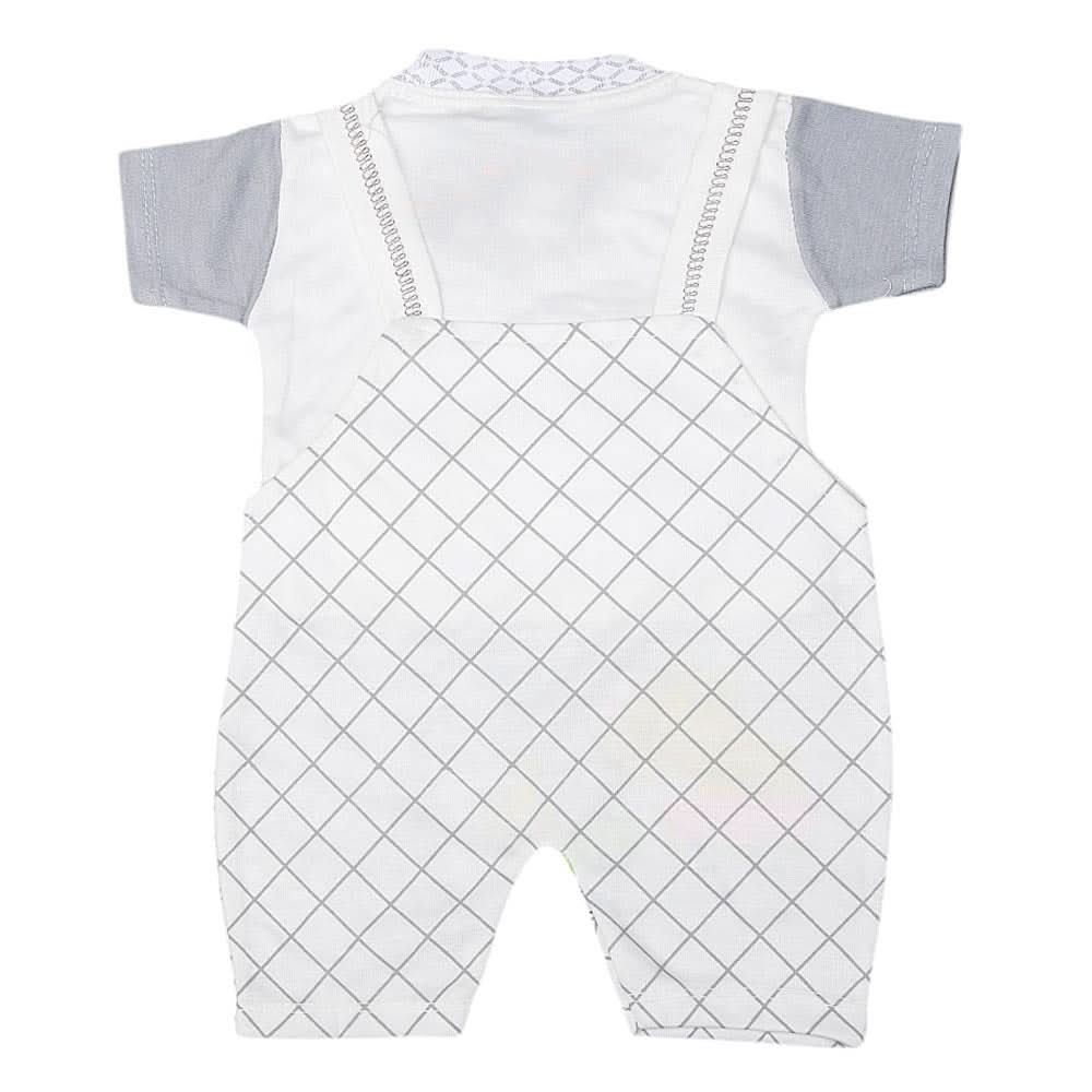 Newborn Boys Romper - Grey, Kids, NB Boys Rompers, Chase Value, Chase Value